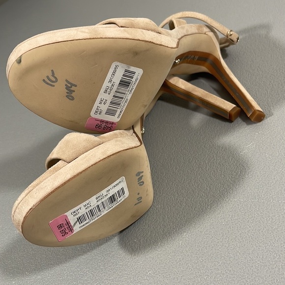 Sam Edelman Jade Suede Platform Heel. Size 10. - Picture 7 of 11